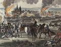 Pigeot, Francois: Regensburg, Ansicht von Norden, Eroberung durch Napoleon 1809
