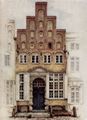 Cordes, Johann Wilhelm: Lübeck, Bürgerhaus von 1587