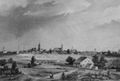 Poppel, Johann Gabriel Friedrich: Cottbus, Ansicht von Norden