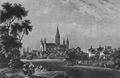 Tanner, Johann Jakob: Bonn, Ansicht mit Münster und Jesuitenkirche von Südwesten