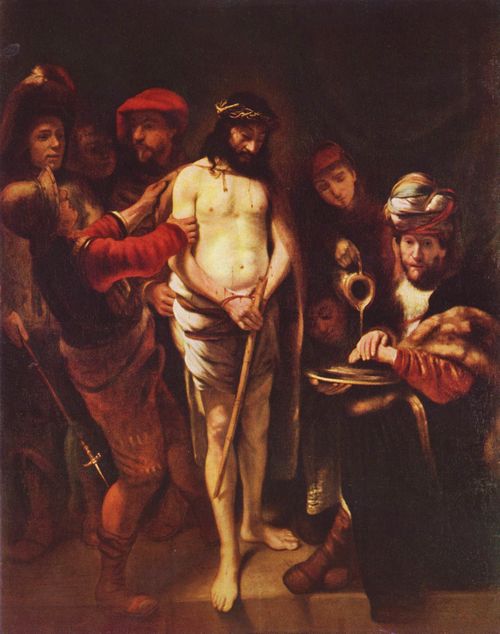 Maes, Nicolaes: Christus vor Pilatus