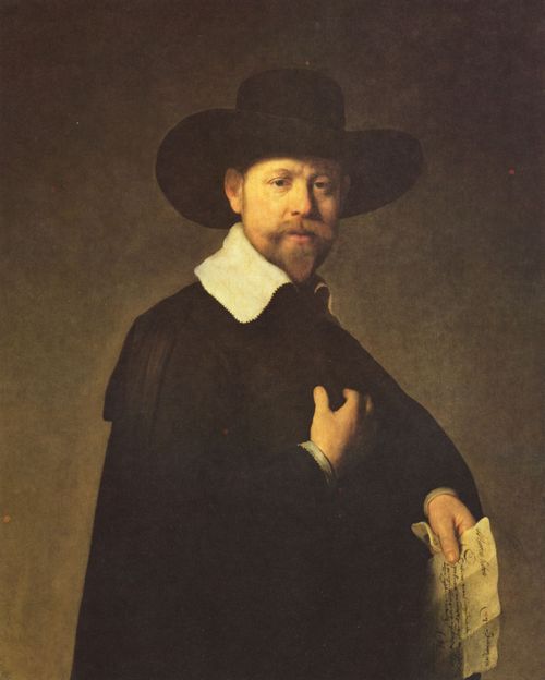 Rembrandt Harmensz. van Rijn: Portrt des Kaufmanns Martin Looten