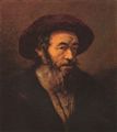 Rembrandt Harmensz. van Rijn: Alter Mann mit Pelzkappe