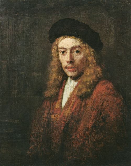 Rembrandt Harmensz. van Rijn: Portrt eines jngen Mannes (Titus)