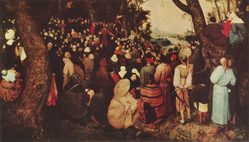 Bruegel d. ., Pieter: Bupredigt des Johannes