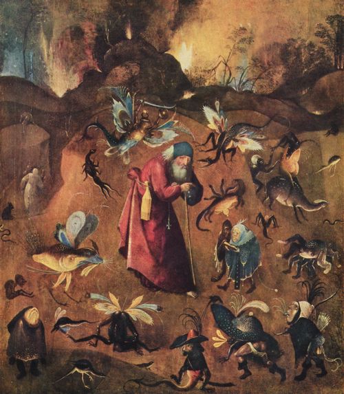 Bosch, Hieronymus: Versuchung des Hl. Antonius