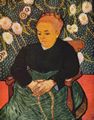 Gogh, Vincent Willem van: Portrt der Augustine Roulin (La Berceuse)