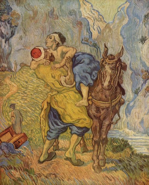 Gogh, Vincent Willem van: Der gute Samariter (nach Delacroix)