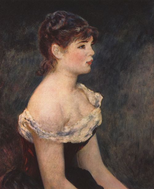 Renoir, Pierre-Auguste: Portrt eines jungen Mdchens