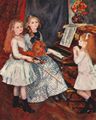 Renoir, Pierre-Auguste: Portrt der Tchter von Catulle-Mends am Klavier