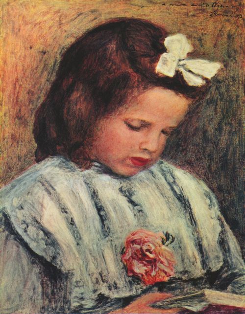 Renoir, Pierre-Auguste: Lesendes Mdchen