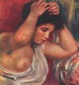Renoir, Pierre-Auguste: Junge Frau beim Frisieren