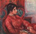 Renoir, Pierre-Auguste: Frau im Armsessel