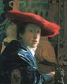 Vermeer van Delft, Jan: Mädchen mit rotem Hut