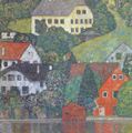 Klimt, Gustav: Häuser in Unterach am Attersee