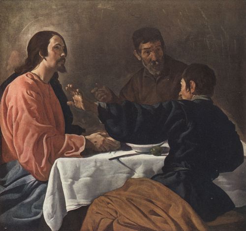 Velzquez, Diego: Christus und die Jnger von Emmaus