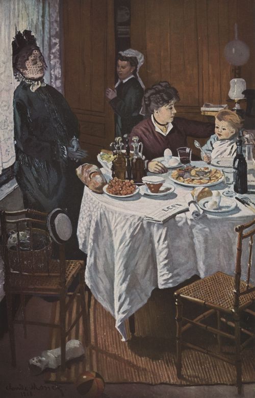 Monet, Claude: Das Mittagsmahl