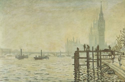 Monet, Claude: Westminsterbrcke in London
