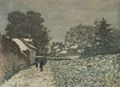 Monet, Claude: Schnee in Argenteuil