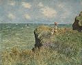 Monet, Claude: Spaziergang auf den Klippen