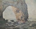 Monet, Claude: Die Felsenklippen von Étretat (La Manneporte)