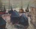 Monet, Claude: Überwinternde Boote