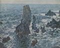 Monet, Claude: Felsen auf Belle-Île (Die Nadeln von Port-Coton)