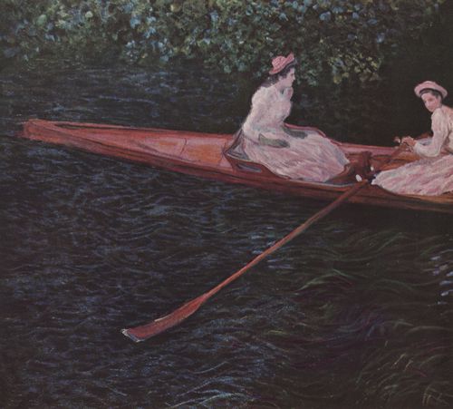 Monet, Claude: Kahnfahrt auf der Epte