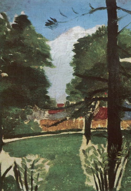 Rousseau, Henri: Skizze zu »Im Montsouris-Park«
