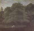 Schinkel, Karl Friedrich: Landschaft mit zwei badenden Kindern