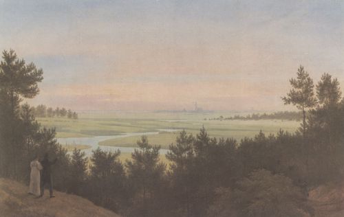 Schinkel, Karl Friedrich: Landschaft bei Pichelswerder