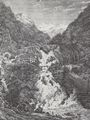 Schinkel, Karl Friedrich: Der Wasserfall bei Wildbad Gastein