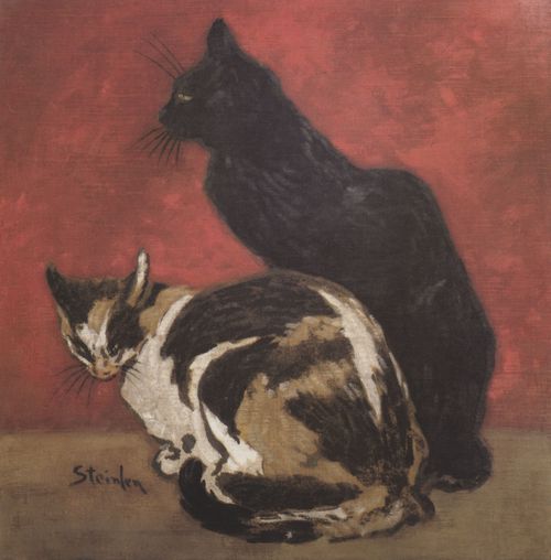 Steinlen, Theophile Alexandre: Katzen
