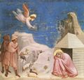 Giotto di Bondone: Fresken in der Arenakapelle in Padua, Szene: Der Traum des Joachim