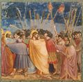 Giotto di Bondone: Fresken in der Arenakapelle in Padua, Szene: Der Judaskuss