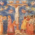 Giotto di Bondone: Fresken in der Arenakapelle in Padua, Szene: Kreuzigung