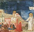 Giotto di Bondone: Fresken in der Arenakapelle in Padua, Szene: Noli me tangere