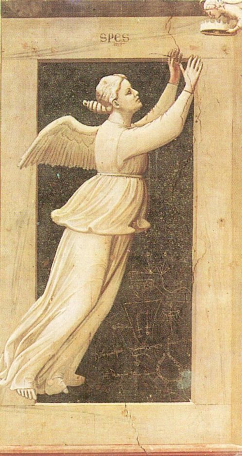 Giotto di Bondone: Fresken in der Arenakapelle in Padua, Szene: Die Hoffnung