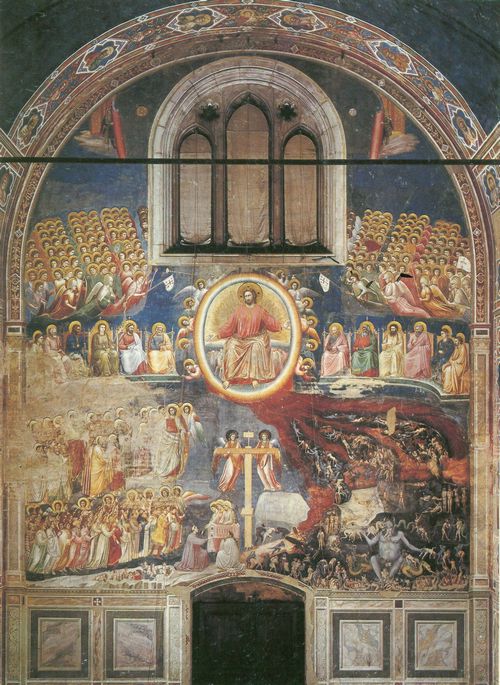 Giotto di Bondone: Fresken in der Arenakapelle in Padua, Szene: Das Jngste Gericht