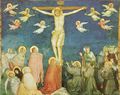 Giotto di Bondone: Fresken in der Kirche San Francesco in Assisi, Szene: Kreuzigung