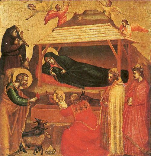 Giotto di Bondone: Anbetung der Knige