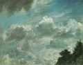 Constable, John: Wolkenstudie