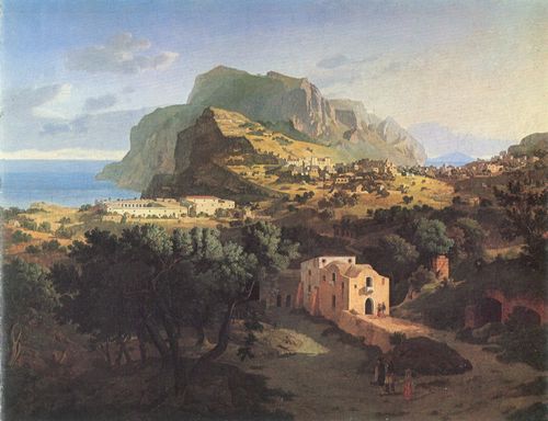 Klenze, Leo von: Innere Ansicht der Insel Capri