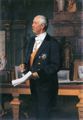 Werner, Anton von: Portrt des Chefs des Zivilkabinetts Wilhelms II., Geheimrat Hermann von Lucanus