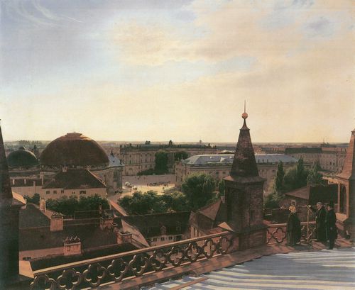 Grtner, Eduard: Panorama von Berlin vom Dach der Friedrichswerderschen Kirche aus