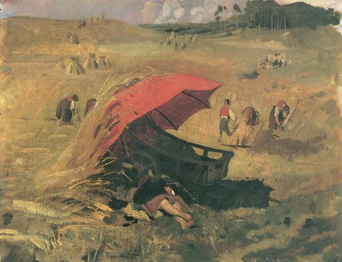 Lenbach, Franz von: Der rote Schirm