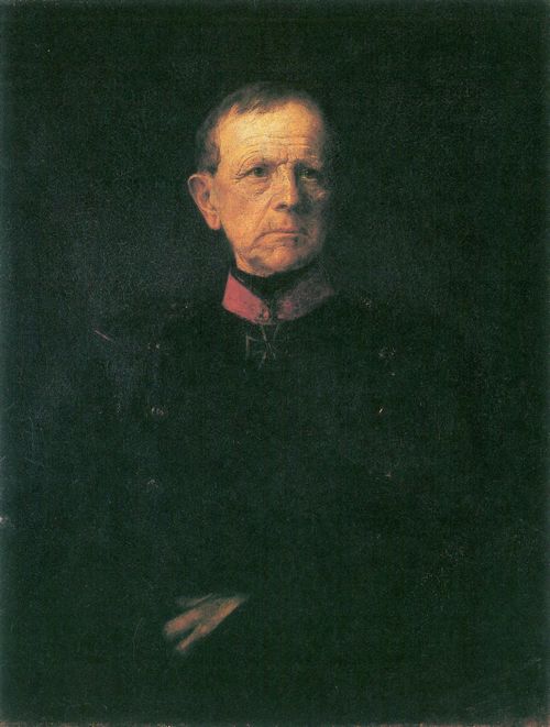 Lenbach, Franz von: Helmuth Graf Moltke
