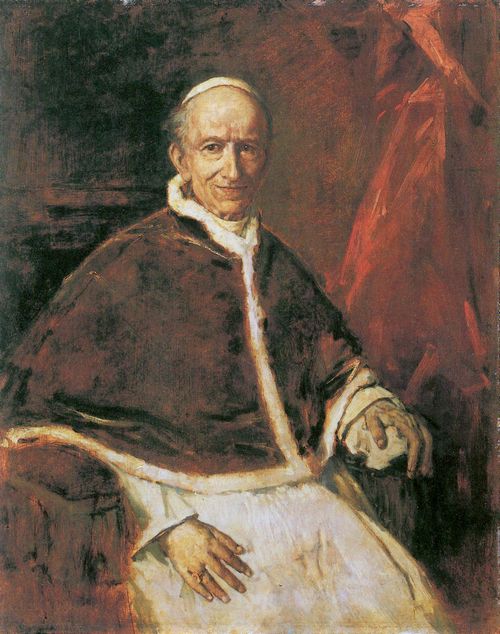 Lenbach, Franz von: Papst Leo XIII.