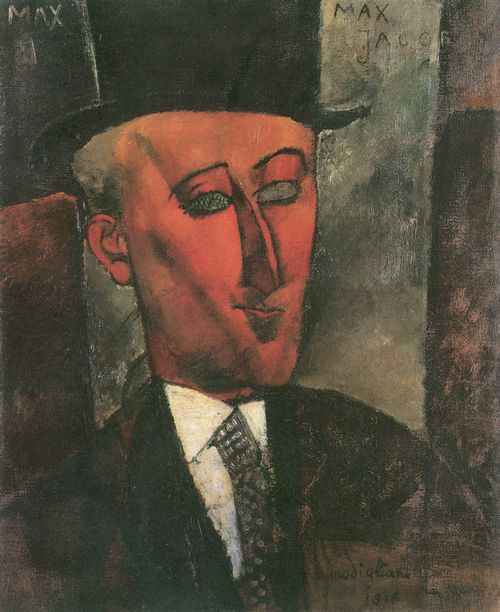 Modigliani, Amedeo: Bildnis Max Jacob