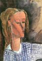 Modigliani, Amedeo: Bildnis Beatrice Hastings (III)